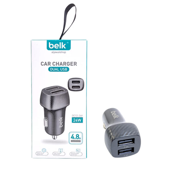 Belk Bl-202 Dual USB 24W Car Charger - Image 2