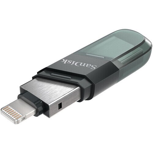 SanDisk iXpand Flash Drive Flip - 128GB - Sea Green - Image 3